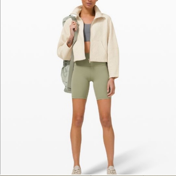 New Lululemon Textured Cropped Jacket Size M/L - Picture 2 of 14